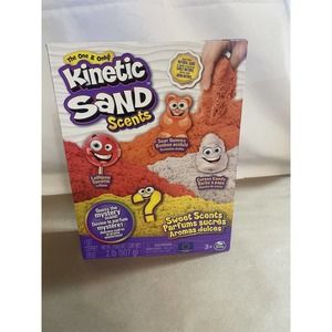 Kinetic Sand Sweet Scents 4 Pk 4 bags total with 1 mystery scent! 2lbs FREE SHIP